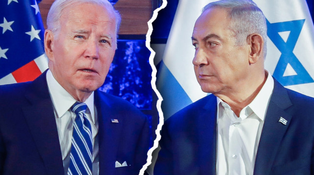 בנימין נתניהו, ג'ו ביידן (צילום: מרים אלסטר, פלאש 90,פול)