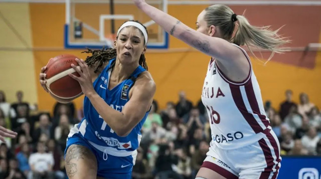 ג'ני סימס, שחקנית נבחרת ישראל (צילום: אתר רשמי, fiba.com)