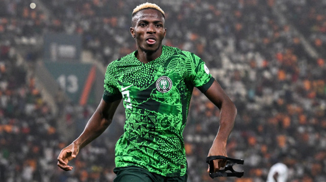ויקטור אוסימן, חלוץ נבחרת ניגריה (צילום: GettyImages)