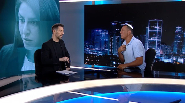 אריה אלפרון בריאיון לחיים אתגר (צילום: צילום מסך)