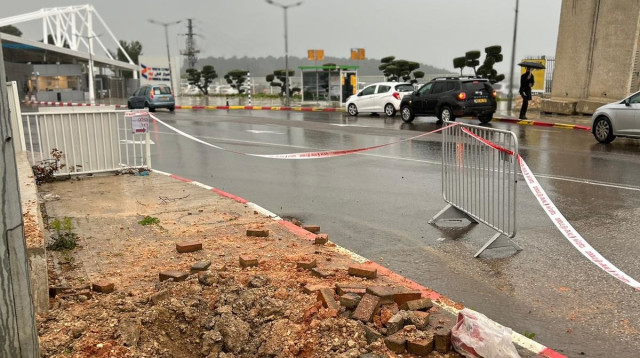 מתקפת הטילים על צפת (צילום: המרכז הרפואי זיו)