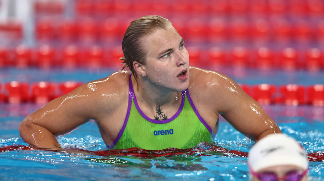 רותה מיילוטיטה שחיינית ליטאית (צילום: רויטרס)