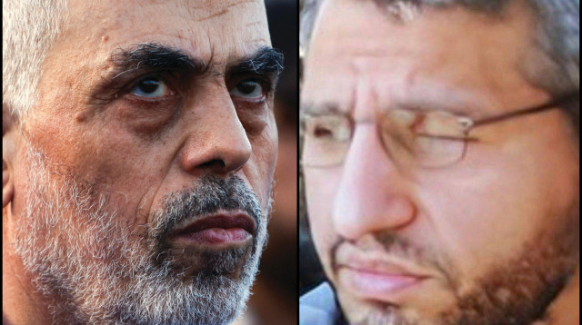 מוחמד דף, יחיא סינוואר (צילום: רויטרס,חדשות 12)