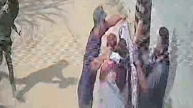 תיעוד משפחת ביבס (צילום: דובר צה"ל)