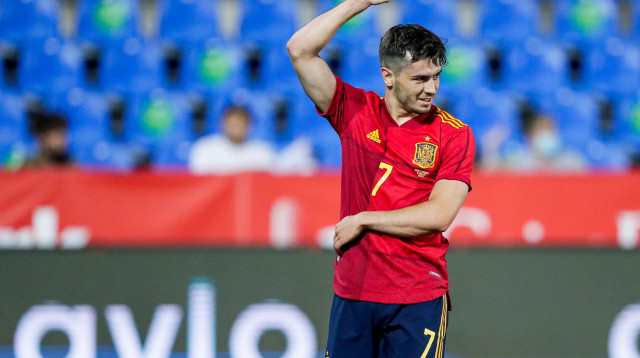 ברהים דיאס במדי נבחרת ספרד ב-2021 (צילום: GettyImages, Soccrates Images)