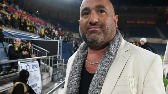 בעלי בית"ר ירושלים ברק אברמוב (צילום: ברני ארדוב)