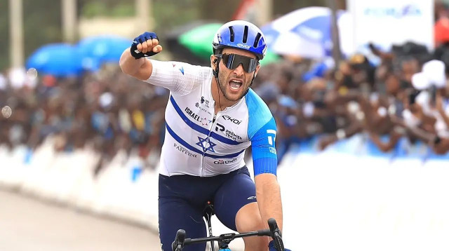 איתמר איינהורן רוכב אופניים ישראלי (צילום: אתר רשמי, טור רואנדה)