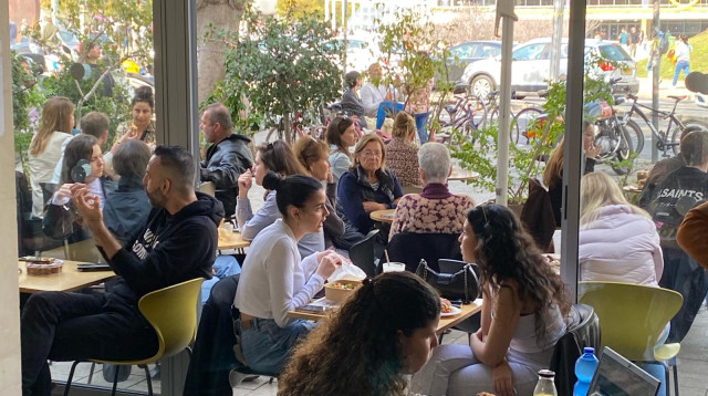 מסעדה, אילוסטרציה (למקום אין קשר לכתבה) (צילום: אבשלום ששוני)