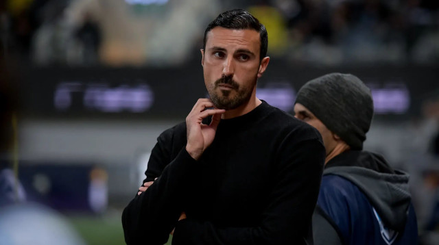 מאמן מכבי יפו דוד מרטן (צילום: אריאל שלום)