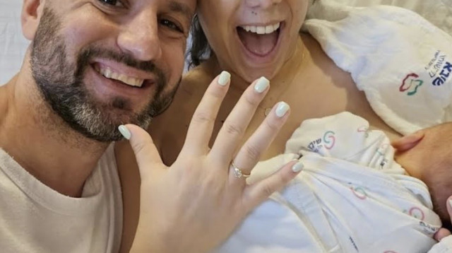 מאי שכטר, משה יחזקאל (צילום: צילום מסך מתוך האינסטגרם)