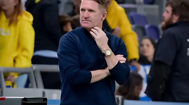 מאמן מכבי תל אביב רובי קין (צילום: אריאל שלום)