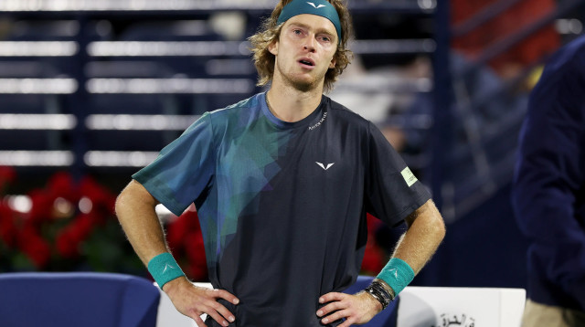 אנדריי רובלב, טניסאי רוסי (צילום: GettyImages, Christopher Pike)