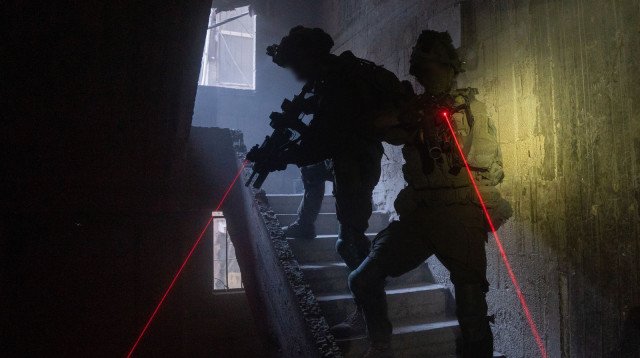 לוחמי צה"ל ברצועת עזה (צילום: דובר צה"ל)