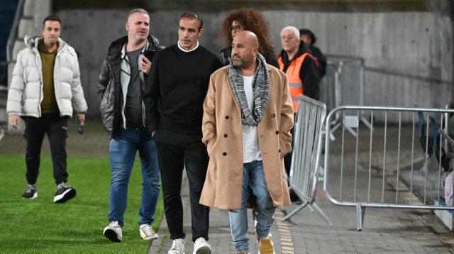 ברק אברמוב, בעלי בית"ר ירושלים (צילום: ברני ארדוב)