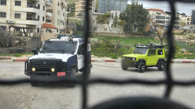 הפעילות ברמאללה (צילום: דוברות המשטרה)