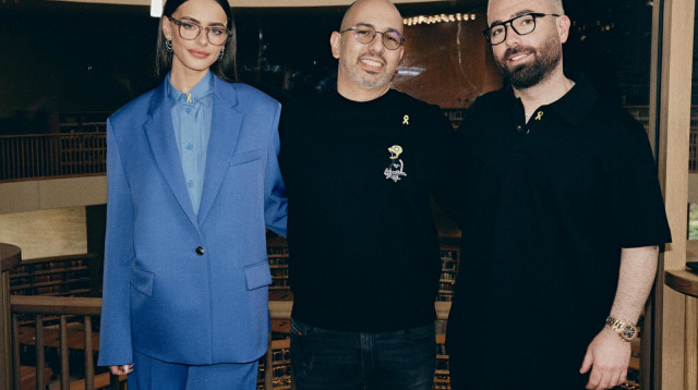 עומר אדם, אלרועי תורגמן ויעל שלביה (צילום: שי פרנקו)