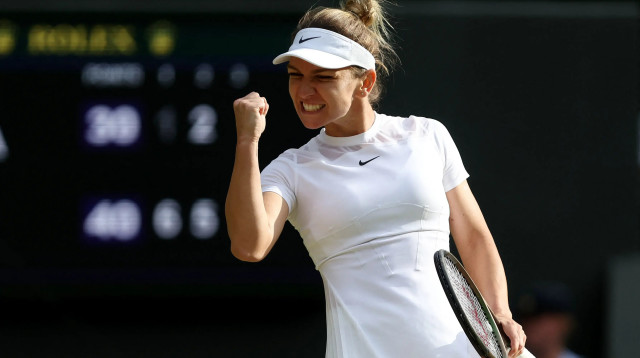 סימונה האלפ טניסאית רומנייה (צילום: רויטרס)