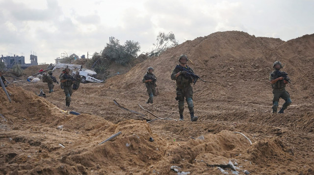 לוחמים בעזה (צילום: דובר צה"ל)