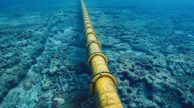 כבל תת ימי (צילום: באדיבות משרד האנרגיה)