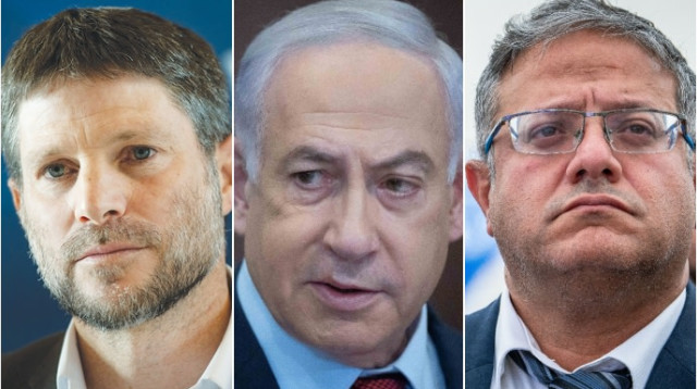 איתמר בן גביר, בנימין נתניהו, בצלאל סמוטריץ' (צילום: יונתן זינדל, פלאש 90,שריה דיאמנט, פלאש 90,אריה לייב אברמס, פלאש 90)