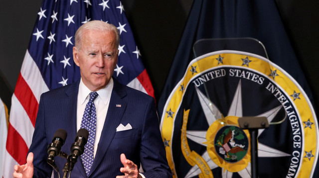 ג'ו ביידן (צילום: REUTERS/Evelyn Hockstein)