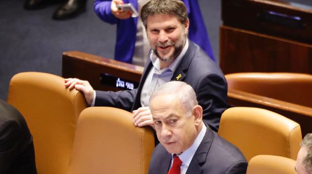 בנימין נתניהו, בצלאל סמוטריץ' (צילום: מרק ישראל סלם)