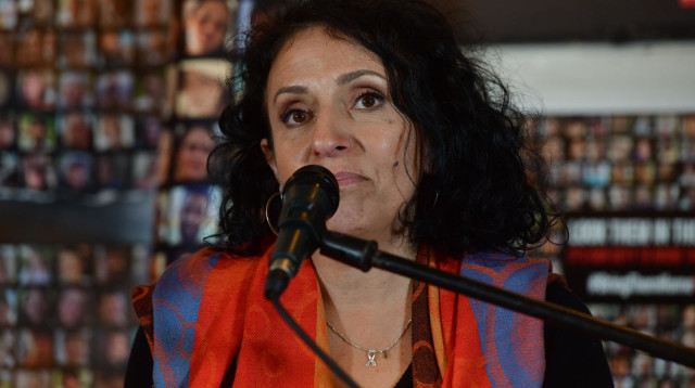 מירב לשם גונן אמה של רומי גונן (צילום: אבשלום ששוני)