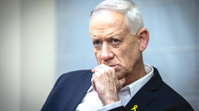 בני גנץ (צילום: חיים גולדברג, פלאש 90)