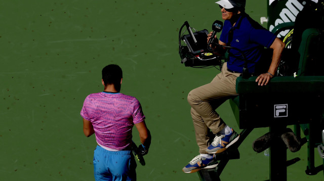 קרלוס אלקראס טניסאי ספרדי דבורים (צילום: GettyImages)