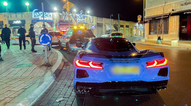 כלי רכב שנתפסו ביפו (צילום: דוברות המשטרה)