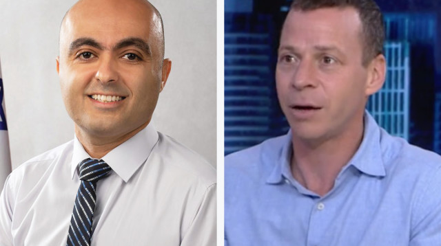 עמית סגל, אליהו יוסיאן  (צילום: אורלי אייל-לוי,צילום מסך קשת 12)