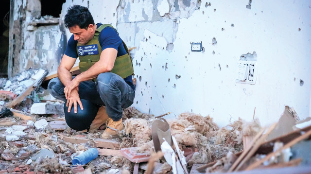 אורן סמדג'ה בעוטף (צילום: אסי אפרתי )