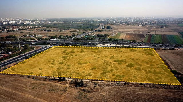 התכנון לאתר בני ברק המקראית (צילום: רשות העתיקות)