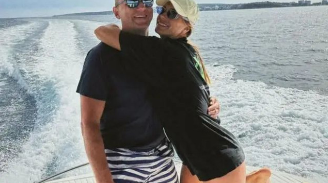 הטניסאית ארינה סבאלנקה ובן זוגה קונסטנטין קולצוב שהלך לעולמו (צילום: צילום מסך, אינסטגרם)