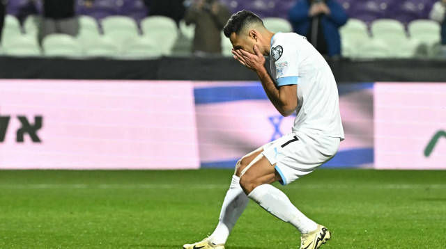 שחקן נבחרת ישראל ערן זהבי (צילום: GettyImages, Attila KISBENEDEK / AFP)