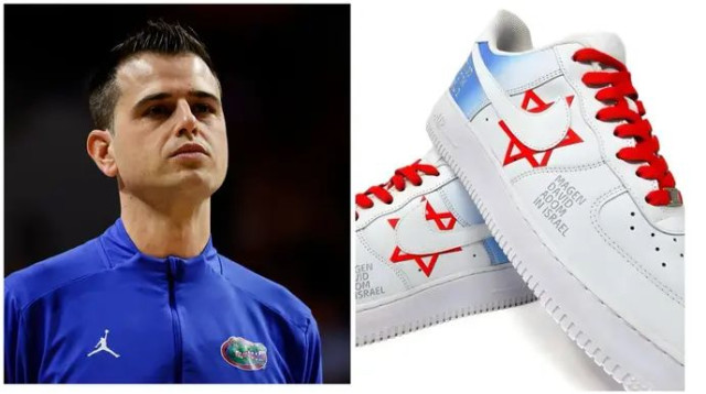 גולדן לצד הנעליים המיוחדות איתן יופיע למשחק של פלורידה (צילום: צילום מסך, אילוסטרציה)