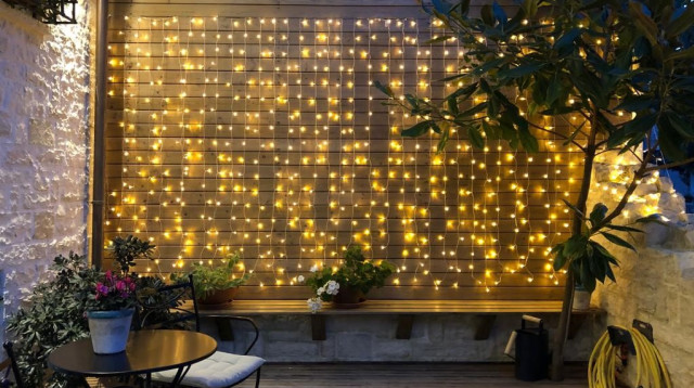 תאורת גינה של beGreen (צילום: אוסנת יהוד)