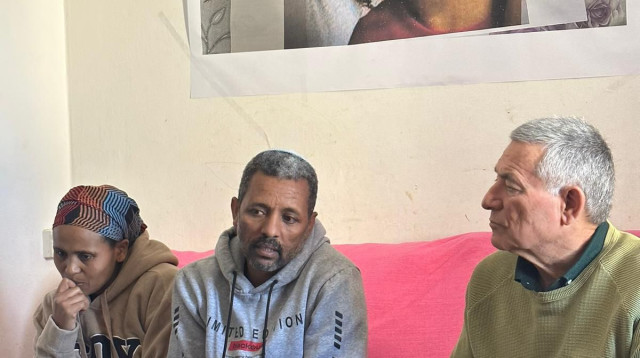 משפחתה של היימנוט קסאו (צילום: הסוכנות היהודית)