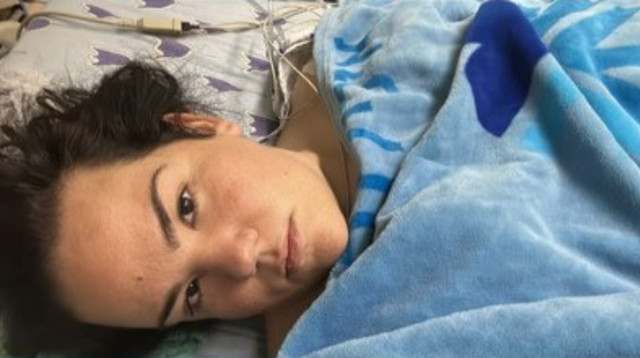 נטע ברזילי מאושפזת (צילום: צילום מסך אינסטגרם)