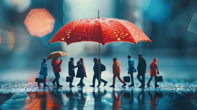 הביטוח הקבוצתי והמשתלם שכל ארגון צריך (צילום:  Midjourney )