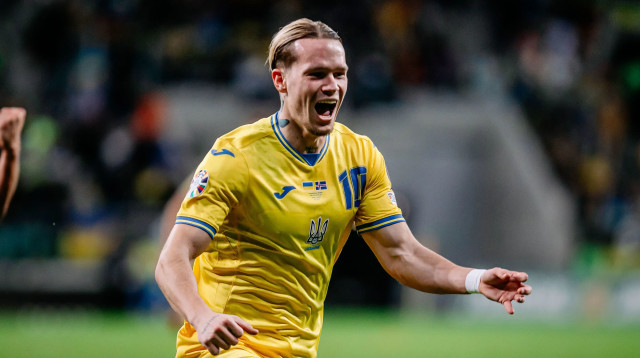 שחקן נבחרת אוקראינה מיכאילו מודריק (צילום: GettyImages, PressFocus/MB Media)