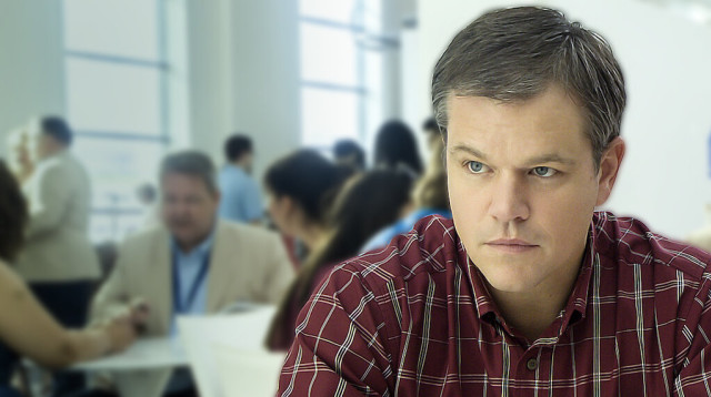 מאט דיימון, מתוך "לחיות בקטן" (צילום: נטפליקס)