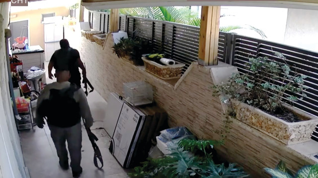 מחבלים באופקים (צילום: צילום מסך)