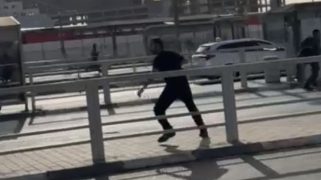 המחבל מהפיגוע בבאר שבע (צילום: צילום מסך)