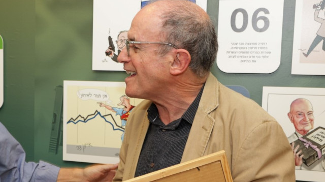 נעם נדב, זוכה פרס עיפרון הזהב (צילום: רפי דלויה)