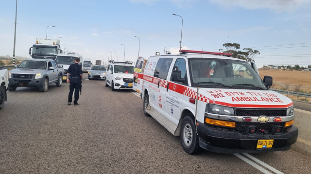 ניידת מד"א (צילום: תיעוד מבצעי מד"א)