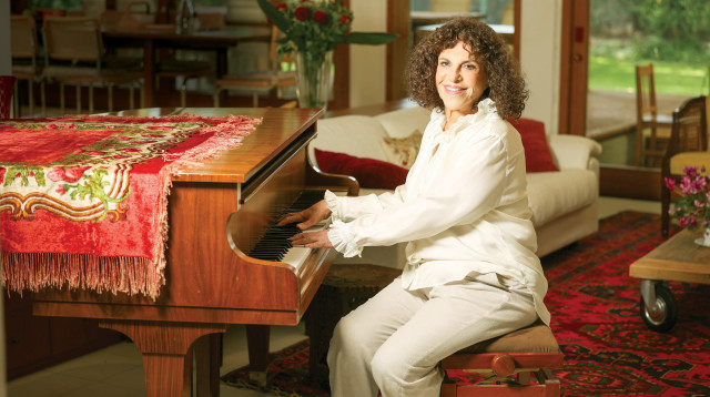 המשוררת וזוכת פרס אקו"ם על מפעל חיים תלמה אליגון־רוז (צילום: שלומי יוסף)