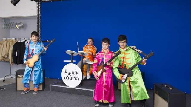 מוזיאון הילדים הישראלי בחולון. הביטלס (צילום: משי גיטליס)