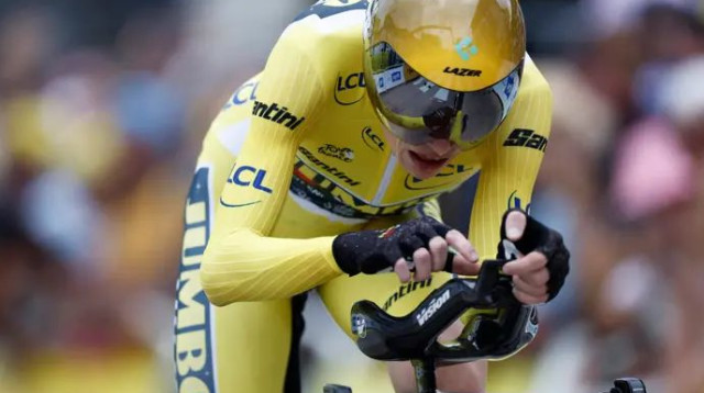 הדני מתקרב לזכייה נוספת בטור דה פראנס. וינגגור (צילום: רויטרס)