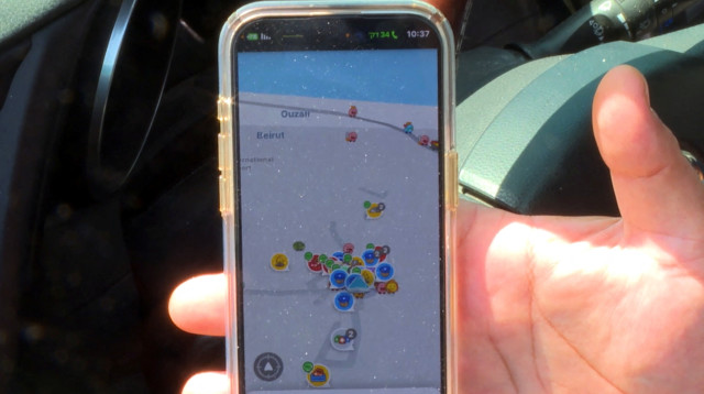 שיבושים ב-WAZE (צילום:  REUTERS/Rami Amichay)